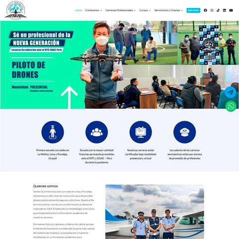 Sitio web corporativo desarrollado por NeoCompute